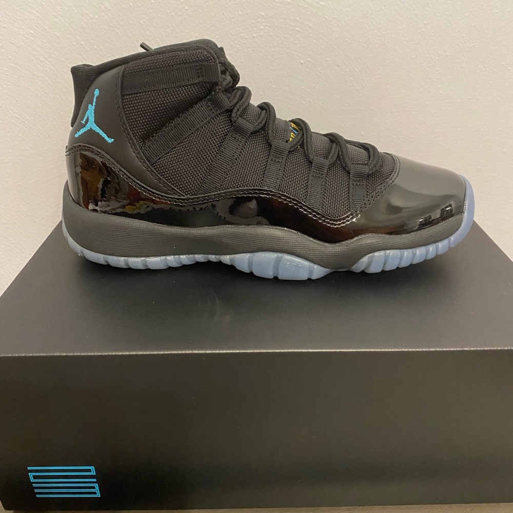 Jordan 6.5 Y Air Jordan 11 retro (GS) Sneakers Black/Gamma Blue